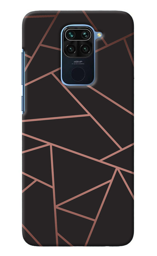 Geometric Pattern Redmi Note 9 Back Cover