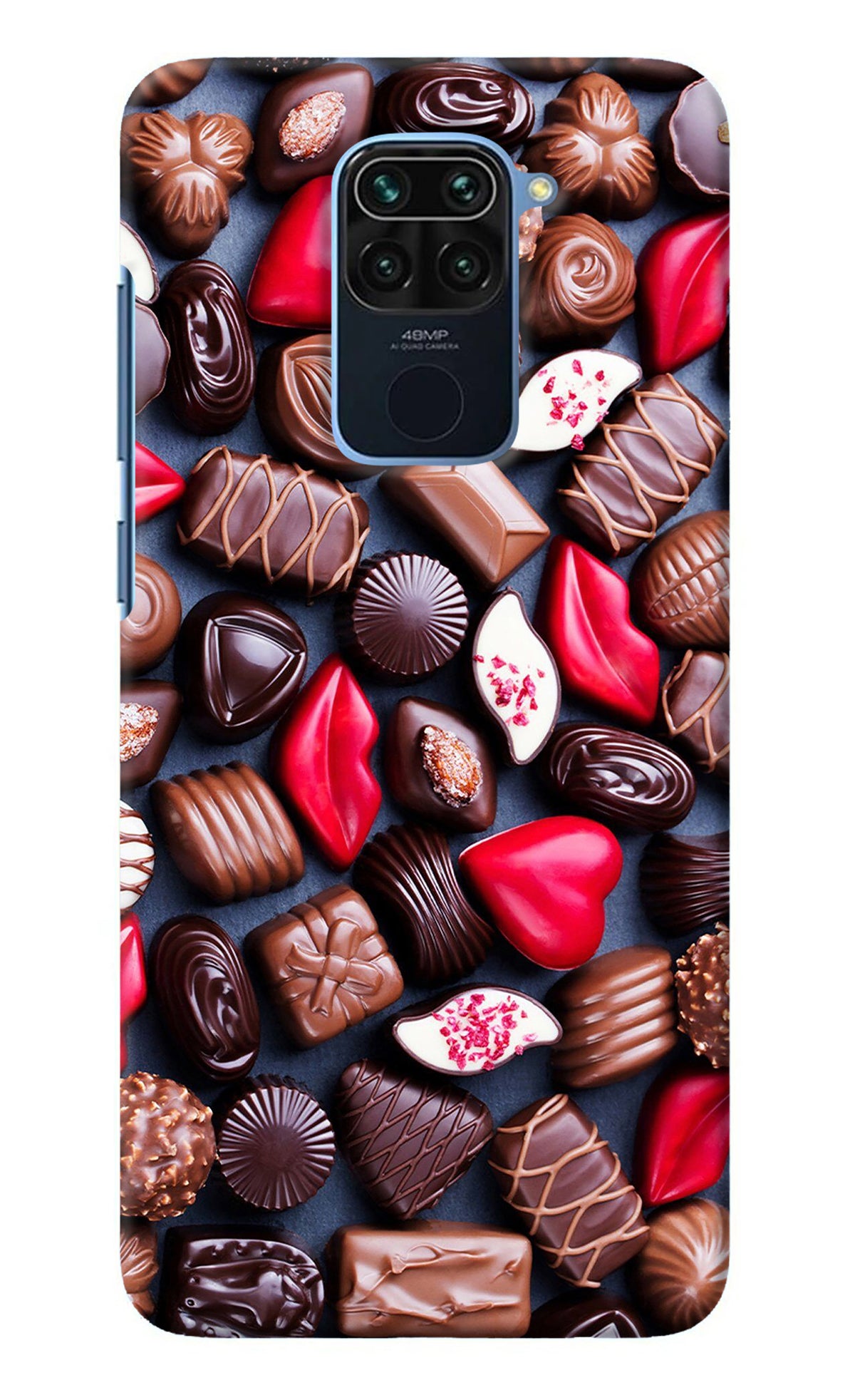 Chocolates Redmi Note 9 Back Cover