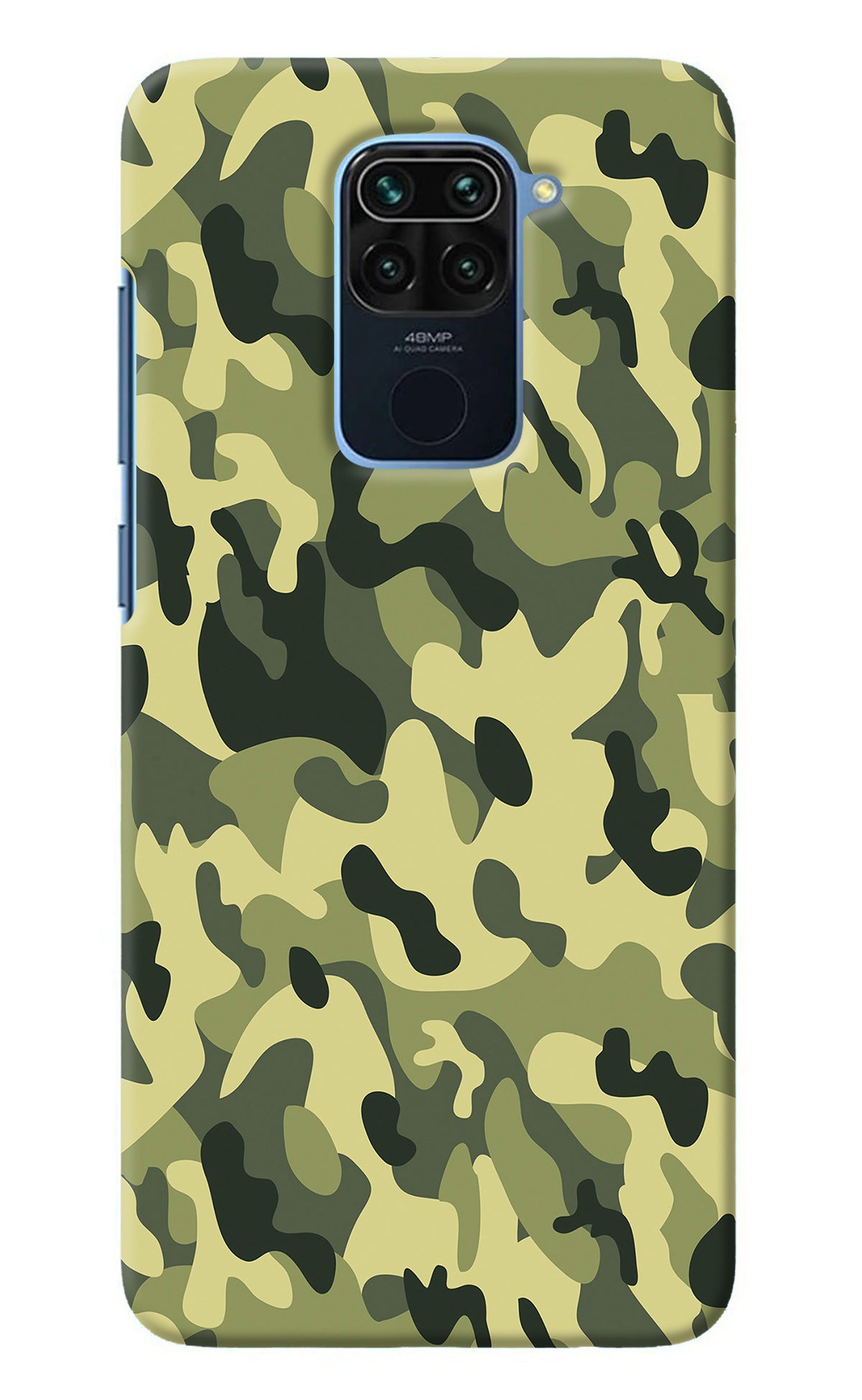 Camouflage Redmi Note 9 Back Cover