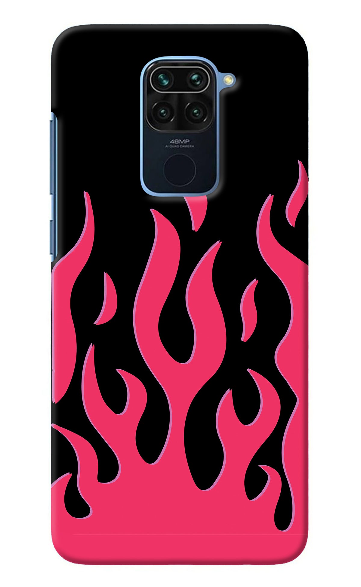 Fire Flames Redmi Note 9 Back Cover