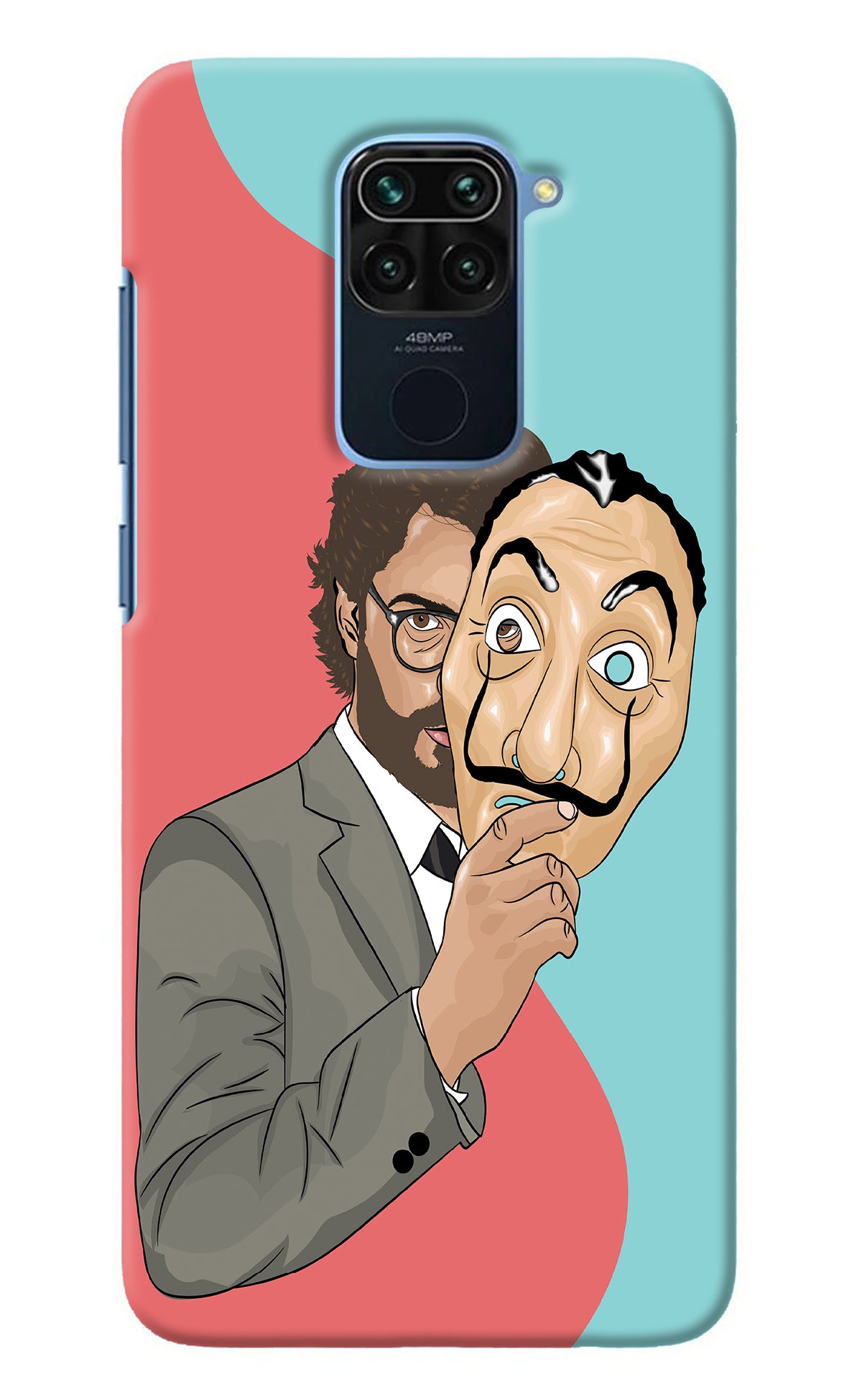 Professor Redmi Note 9 Back Cover