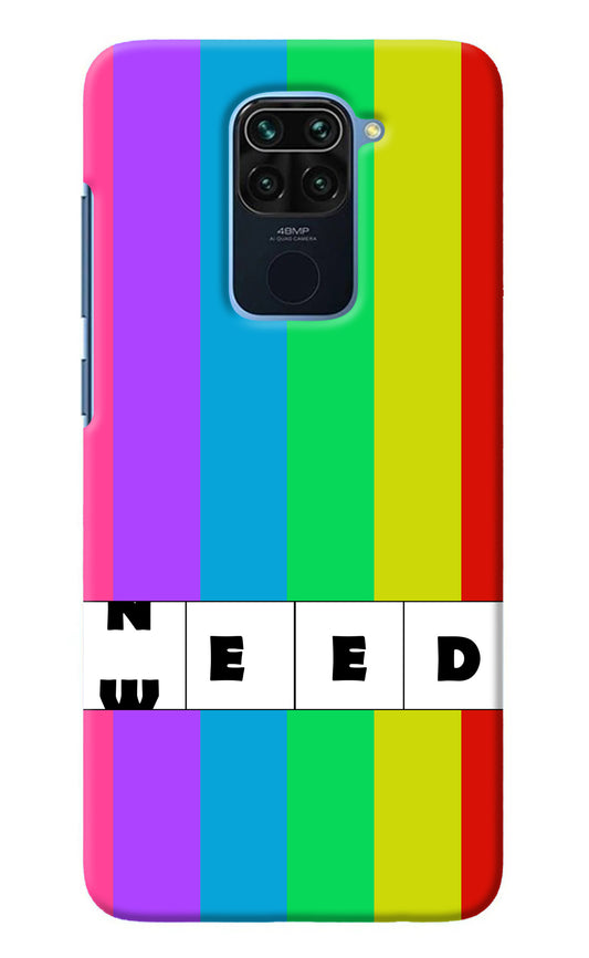 Need Weed Redmi Note 9 Back Cover