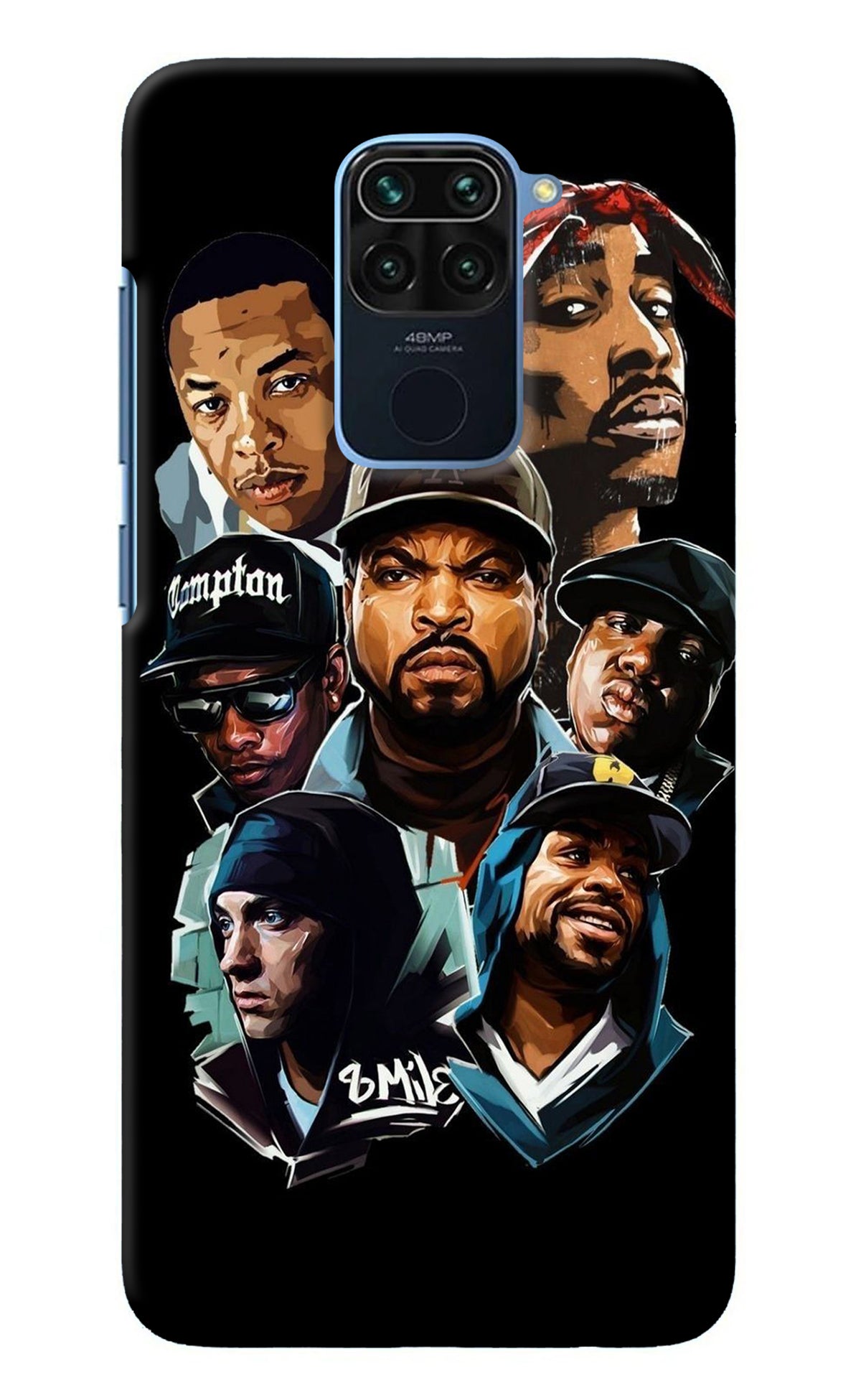 Rappers Redmi Note 9 Back Cover