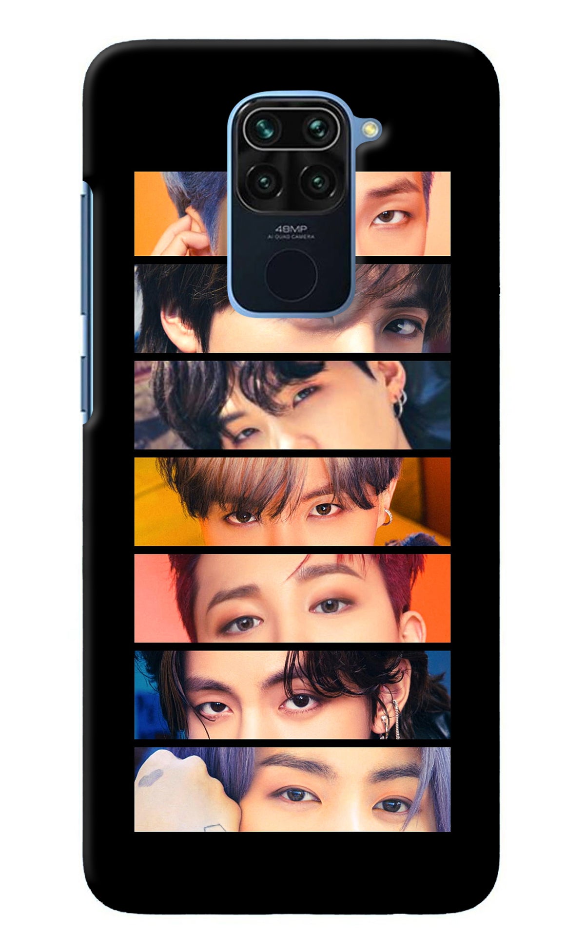 BTS Eyes Redmi Note 9 Back Cover