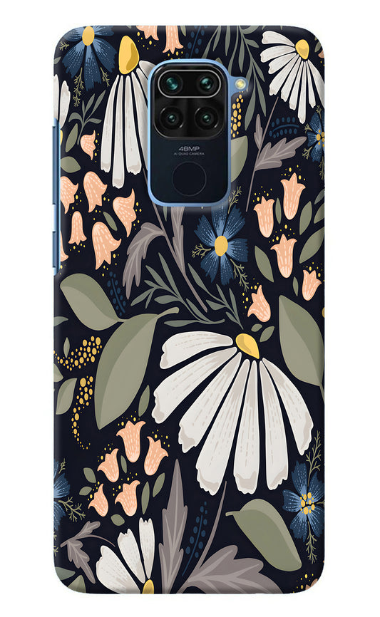 Flowers Art Redmi Note 9 Back Cover