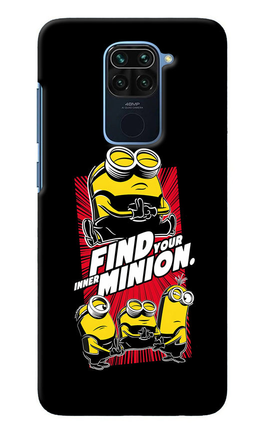 Find your inner Minion Redmi Note 9 Back Cover
