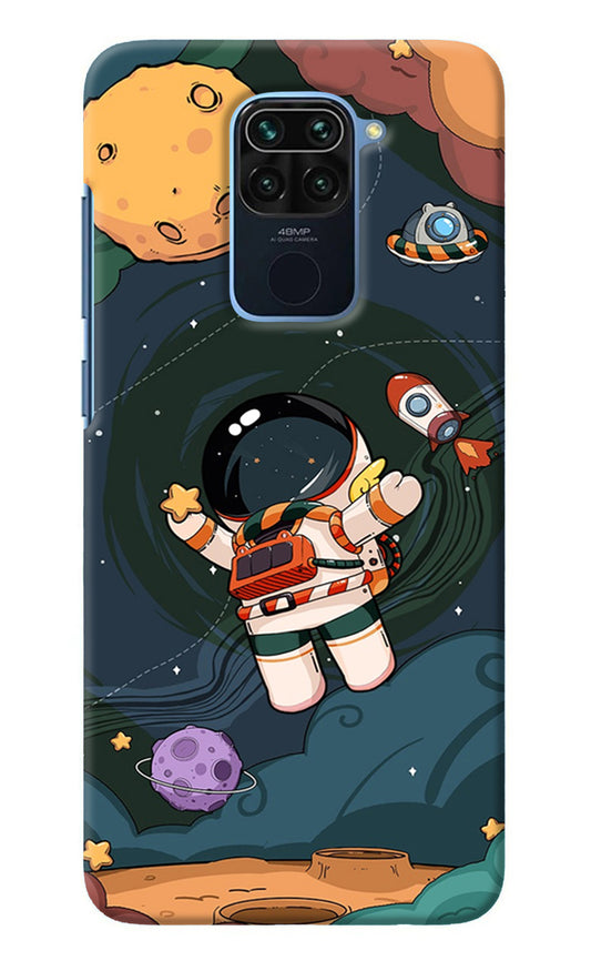 Cartoon Astronaut Redmi Note 9 Back Cover