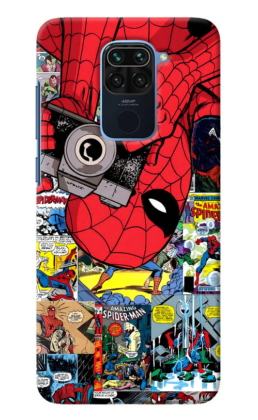 Spider Man Redmi Note 9 Back Cover