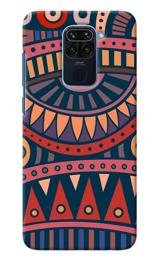 African Culture Design Redmi Note 9 Back Cover