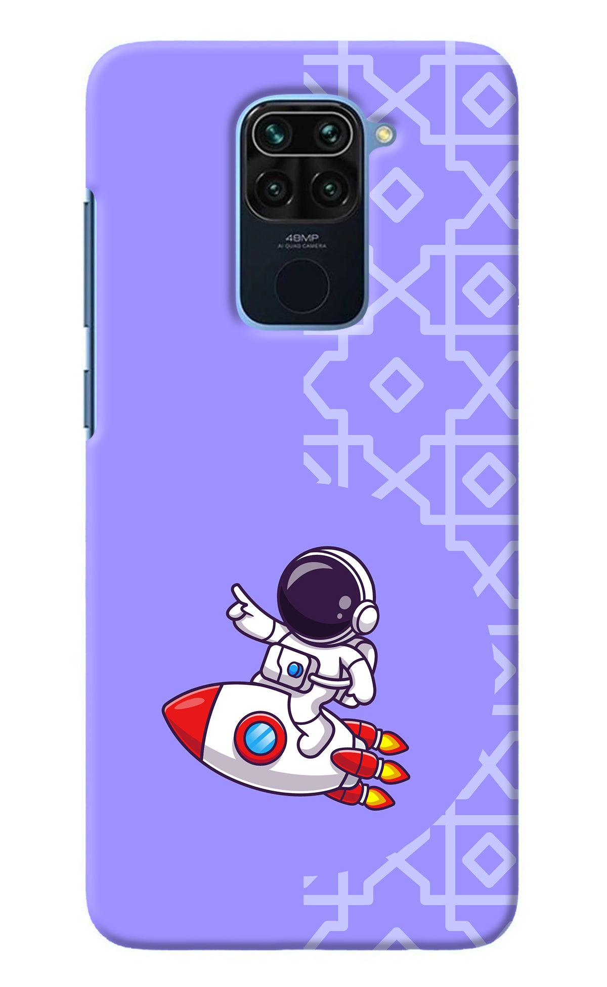 Cute Astronaut Redmi Note 9 Back Cover