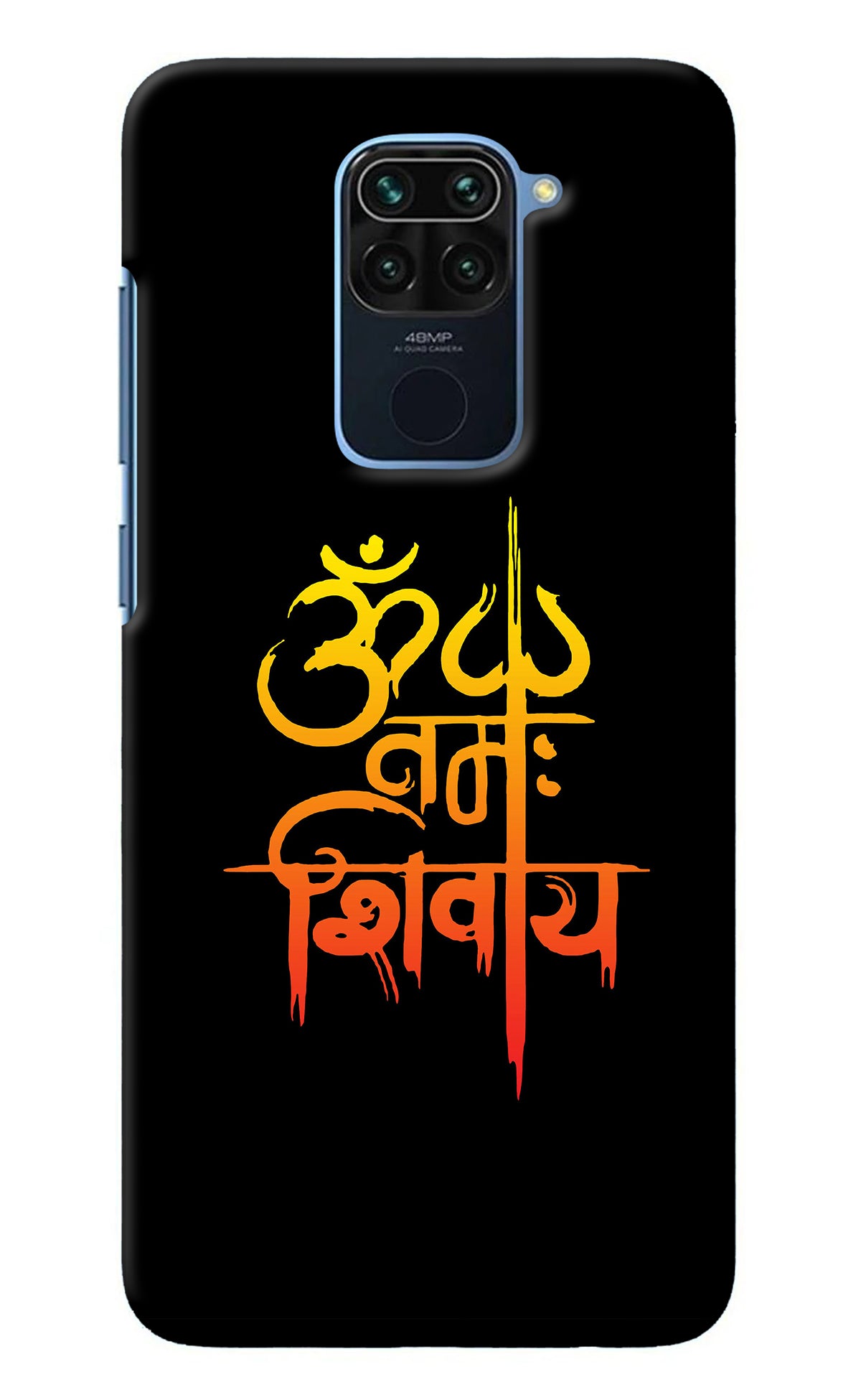 Om Namah Shivay Redmi Note 9 Back Cover