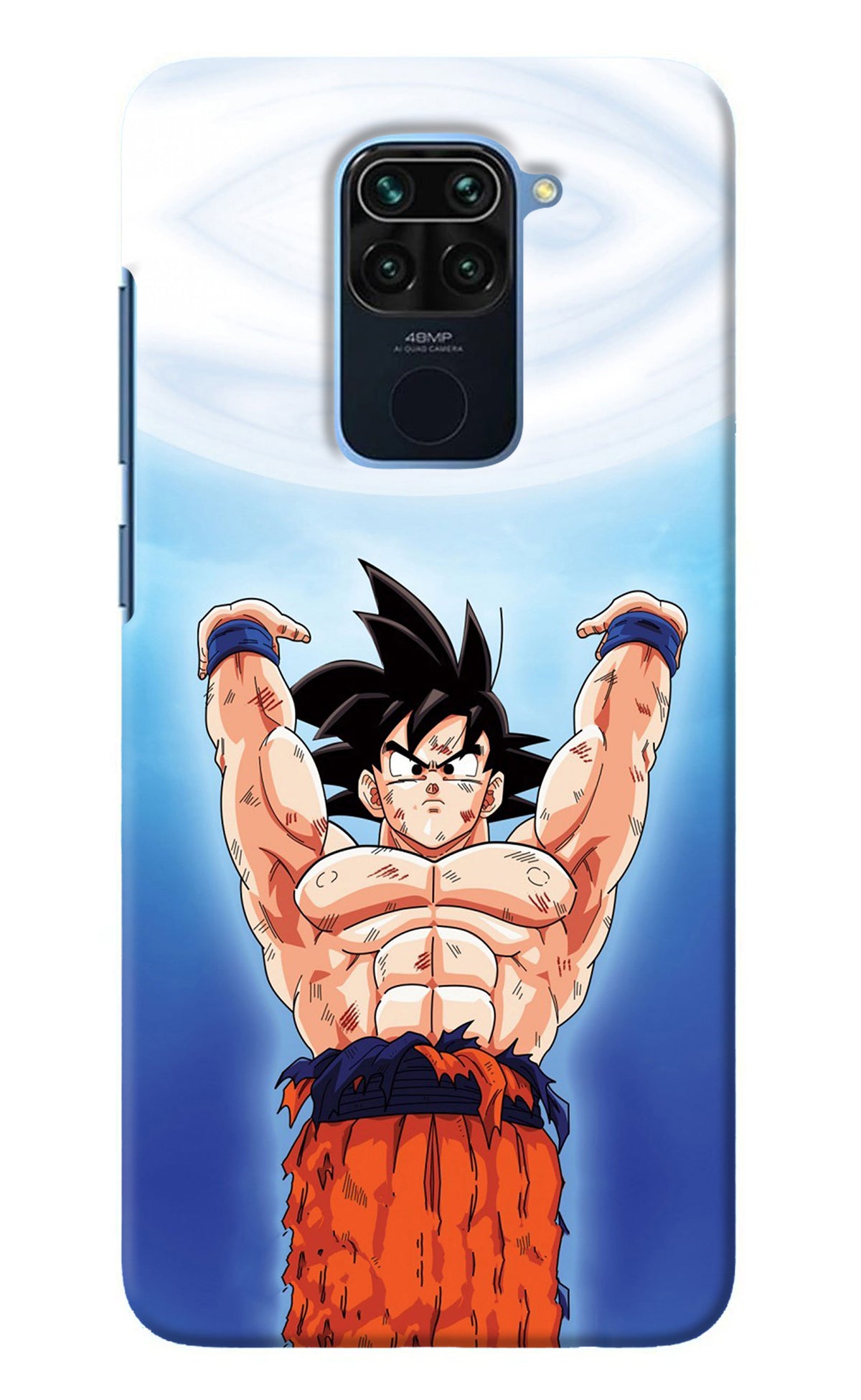 Goku Power Redmi Note 9 Back Cover