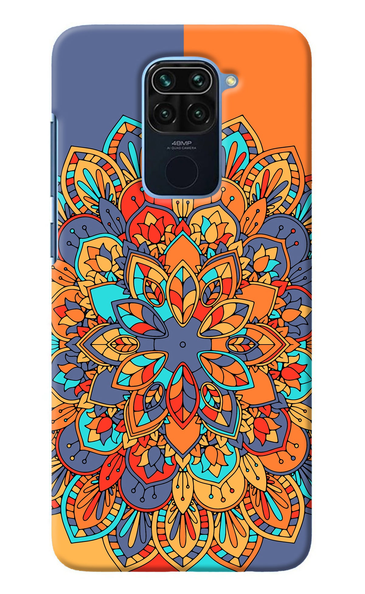 Color Mandala Redmi Note 9 Back Cover