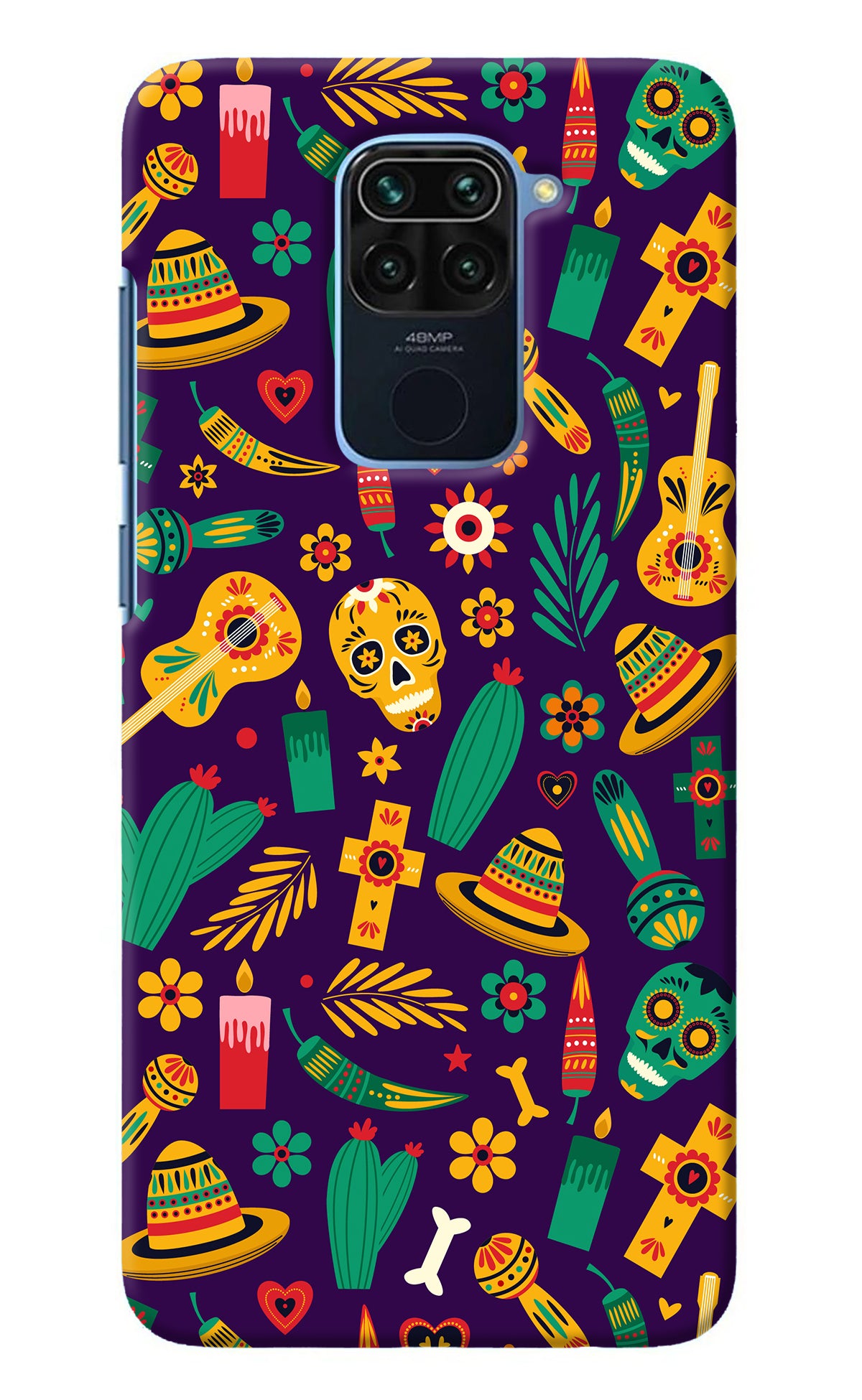 Mexican Artwork Redmi Note 9 Back Cover