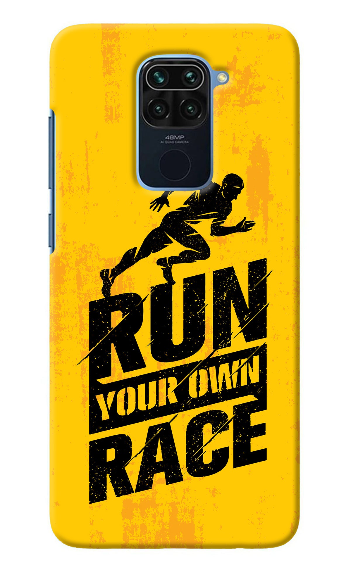 Run Your Own Race Redmi Note 9 Back Cover