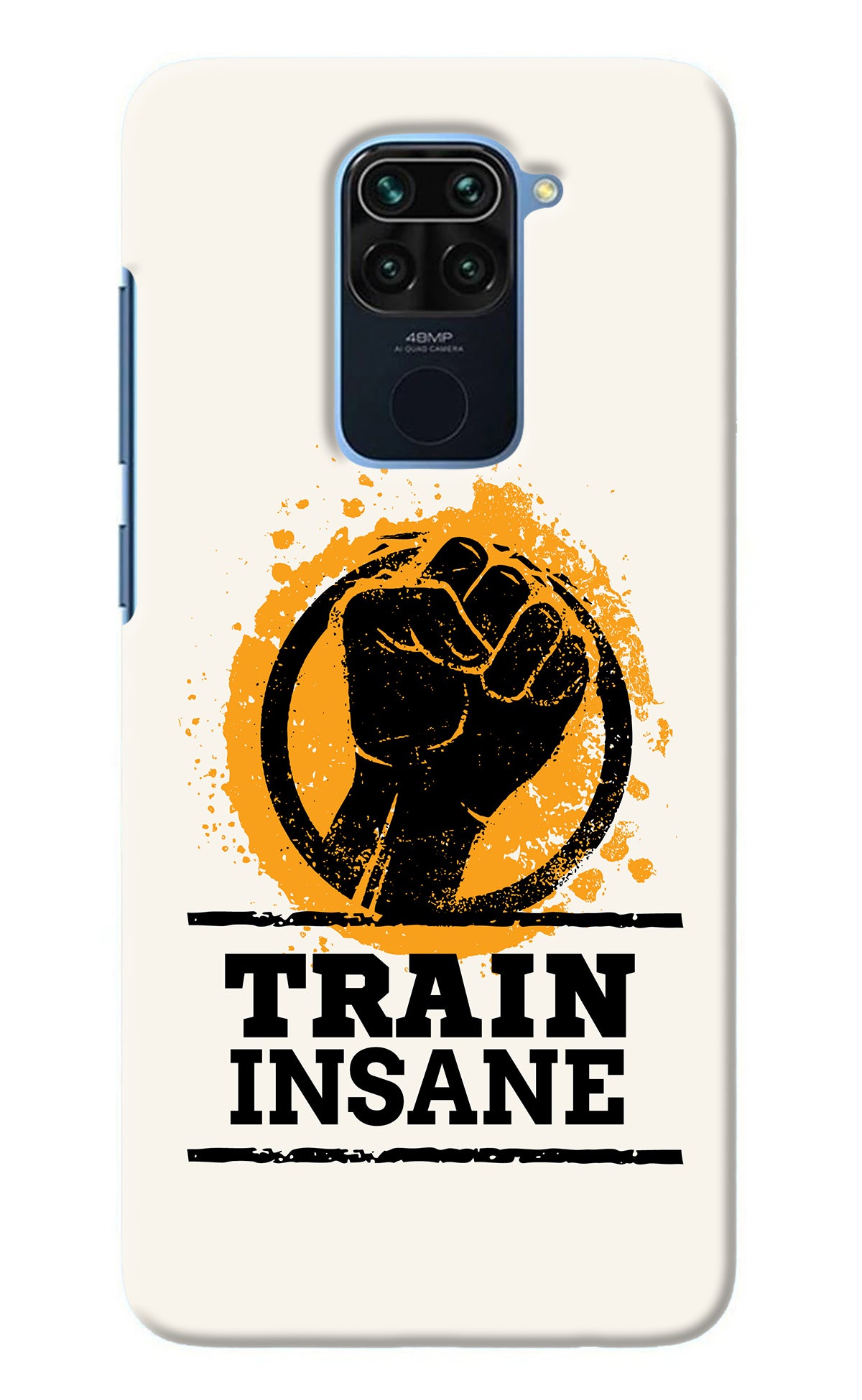 Train Insane Redmi Note 9 Back Cover