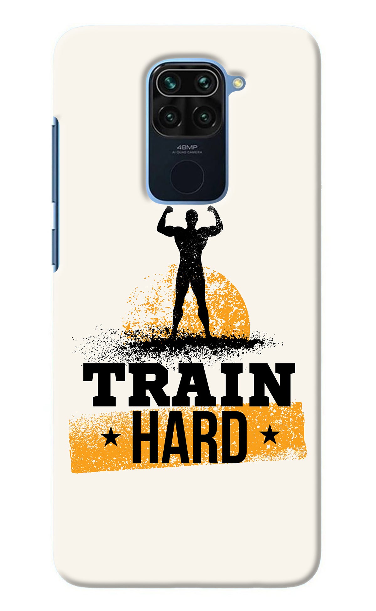 Train Hard Redmi Note 9 Back Cover