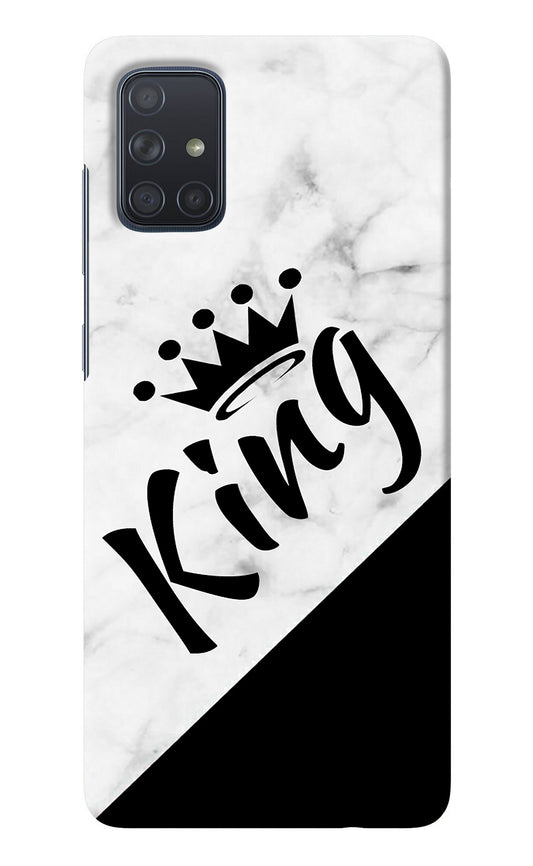 King Samsung A71 Back Cover
