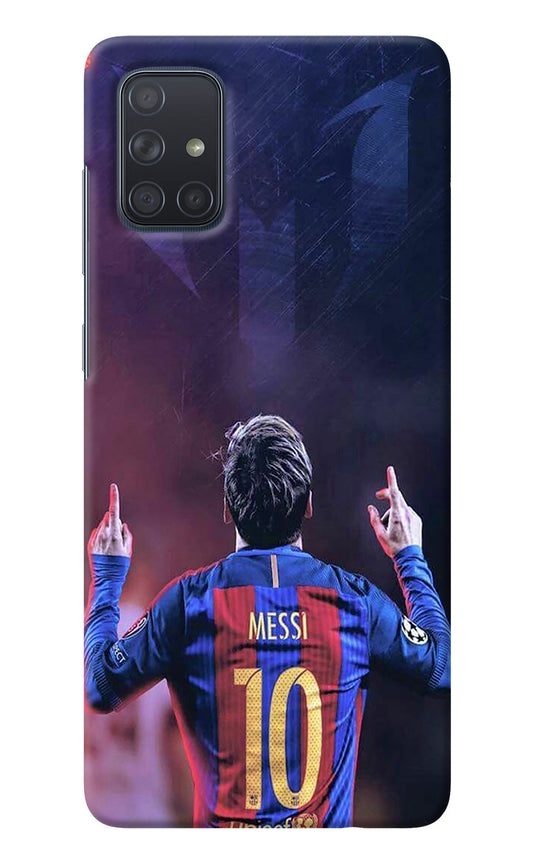 Messi Samsung A71 Back Cover