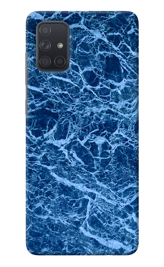 Blue Marble Samsung A71 Back Cover