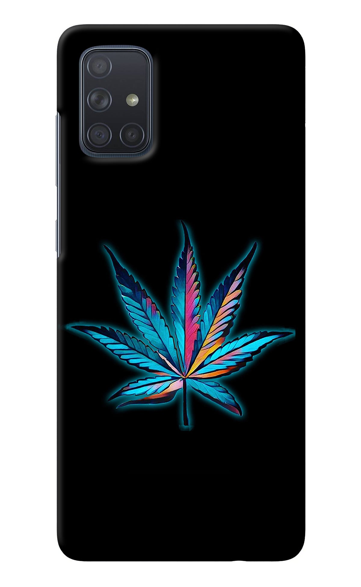 Weed Samsung A71 Back Cover