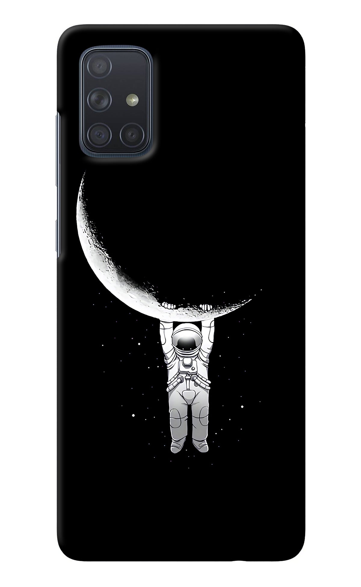 Moon Space Samsung A71 Back Cover