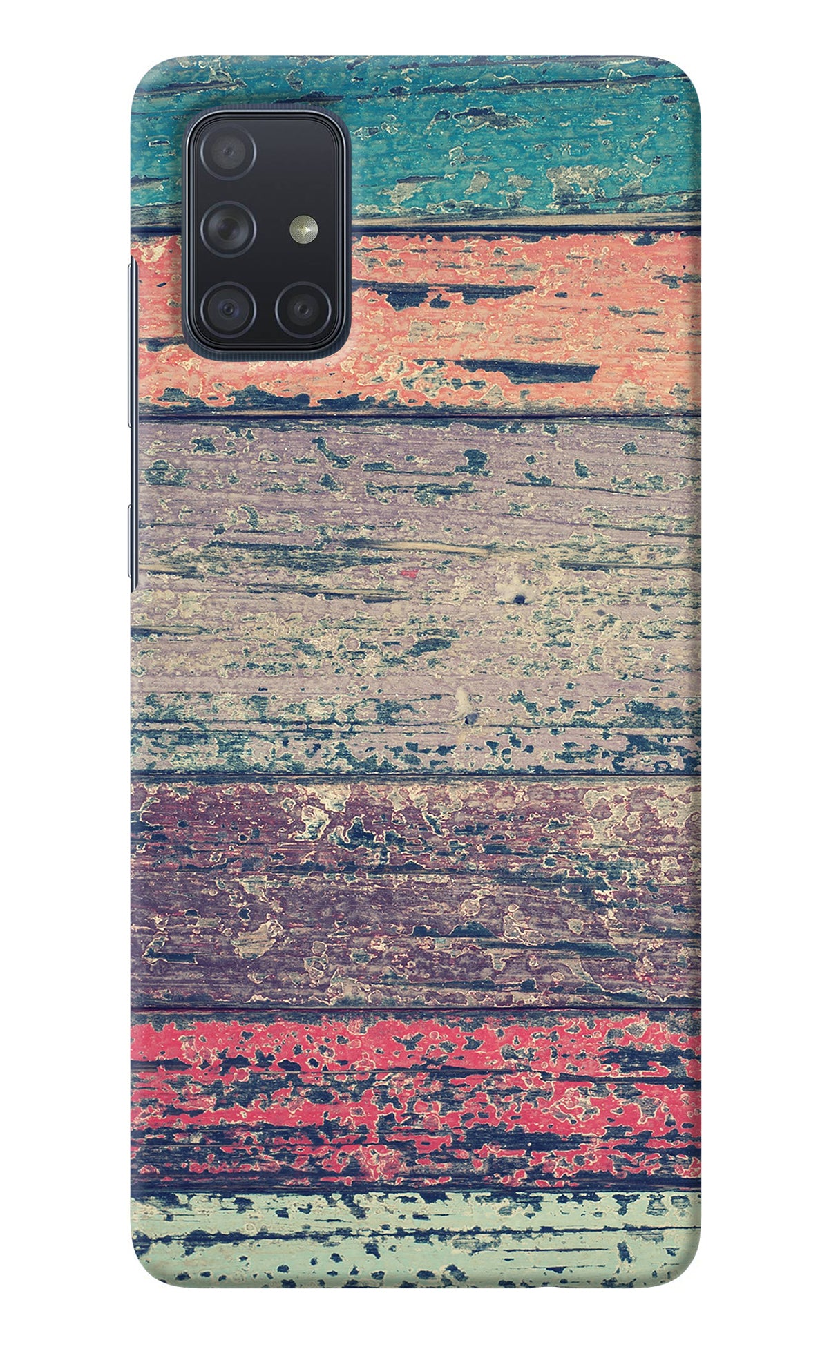 Colourful Wall Samsung A71 Back Cover