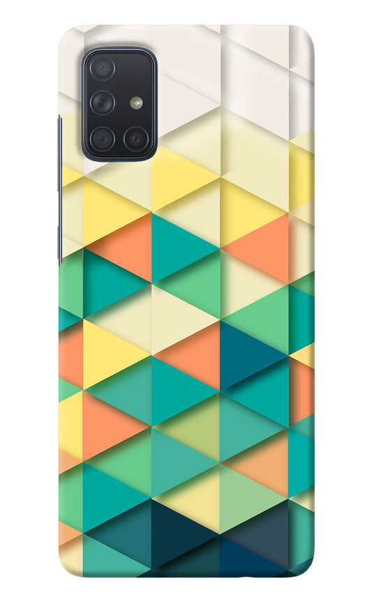 Abstract Samsung A71 Back Cover