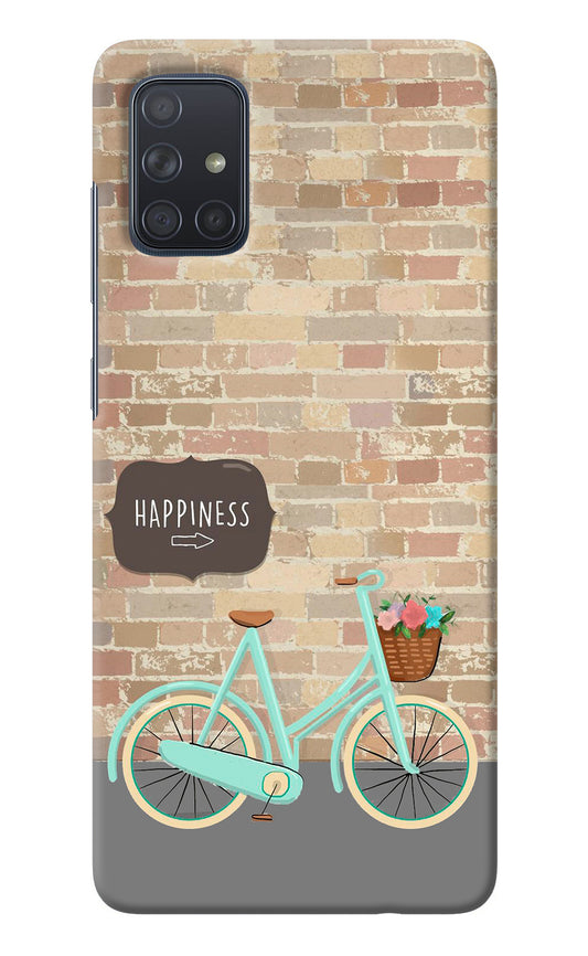 Happiness Artwork Samsung A71 Back Cover