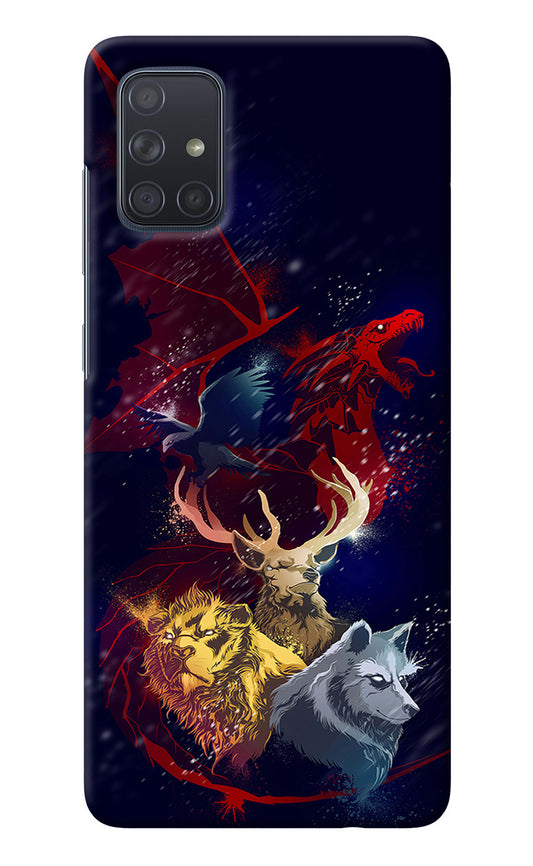 Game Of Thrones Samsung A71 Back Cover