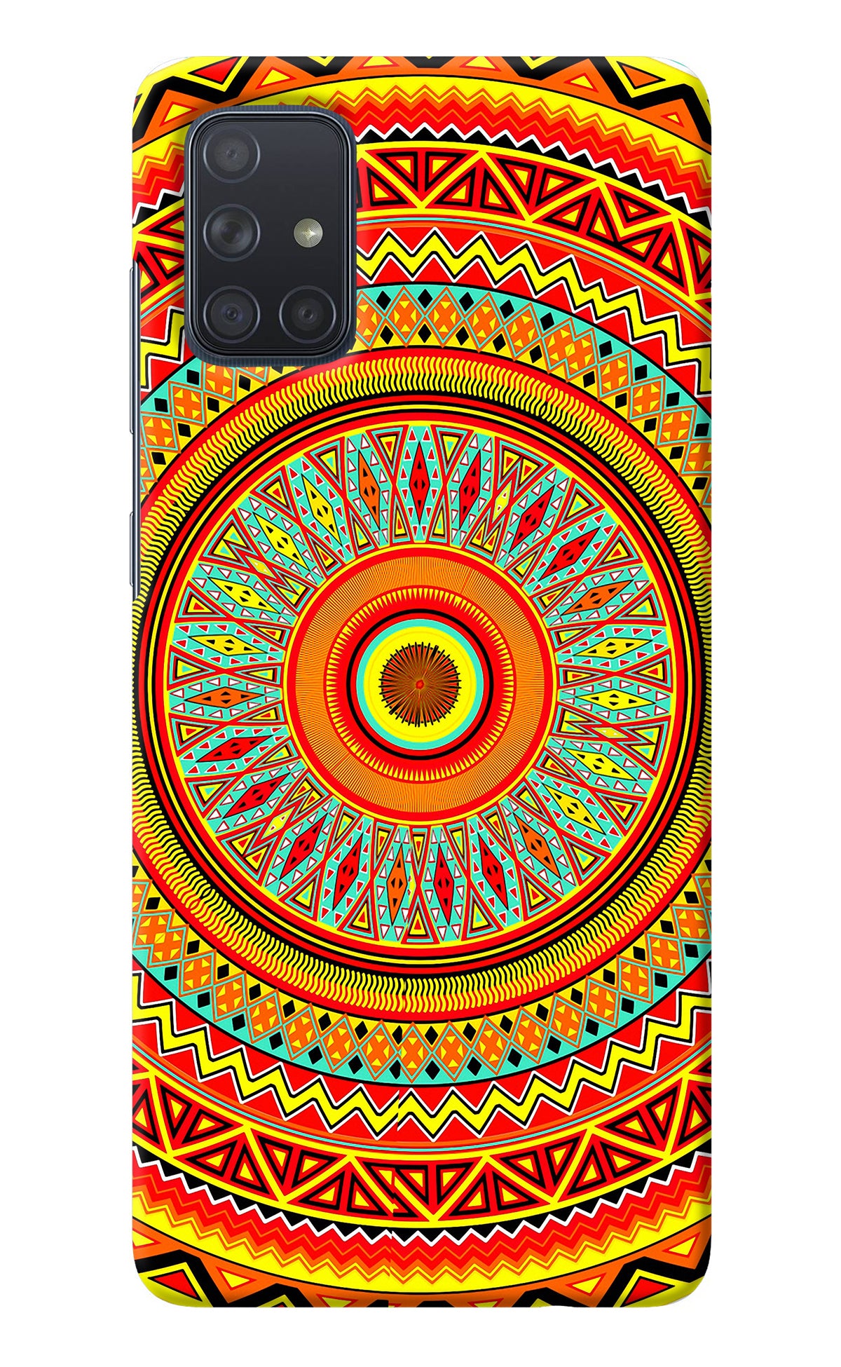 Mandala Pattern Samsung A71 Back Cover