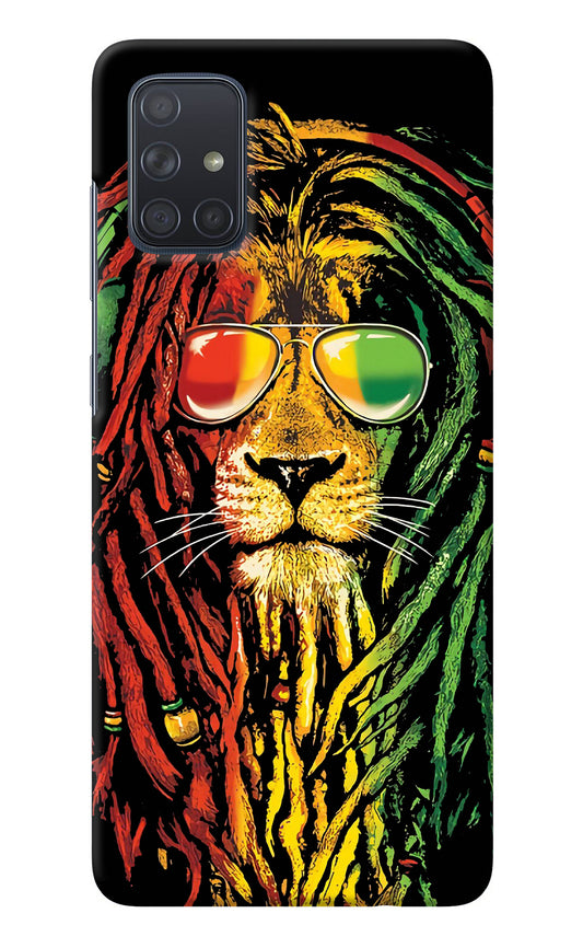 Rasta Lion Samsung A71 Back Cover