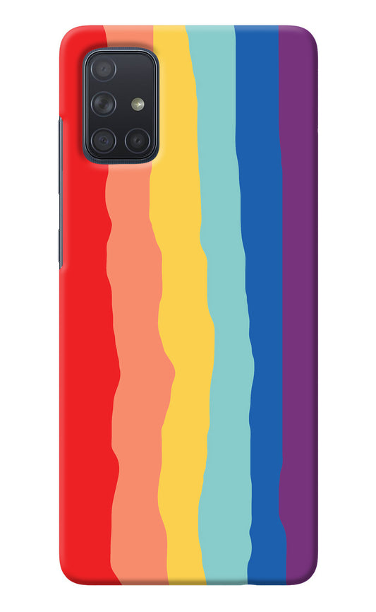 Rainbow Samsung A71 Back Cover