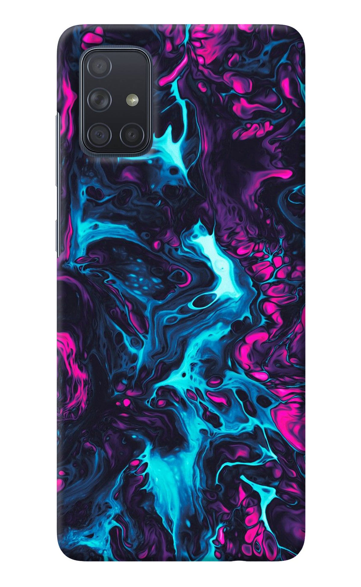 Abstract Samsung A71 Back Cover