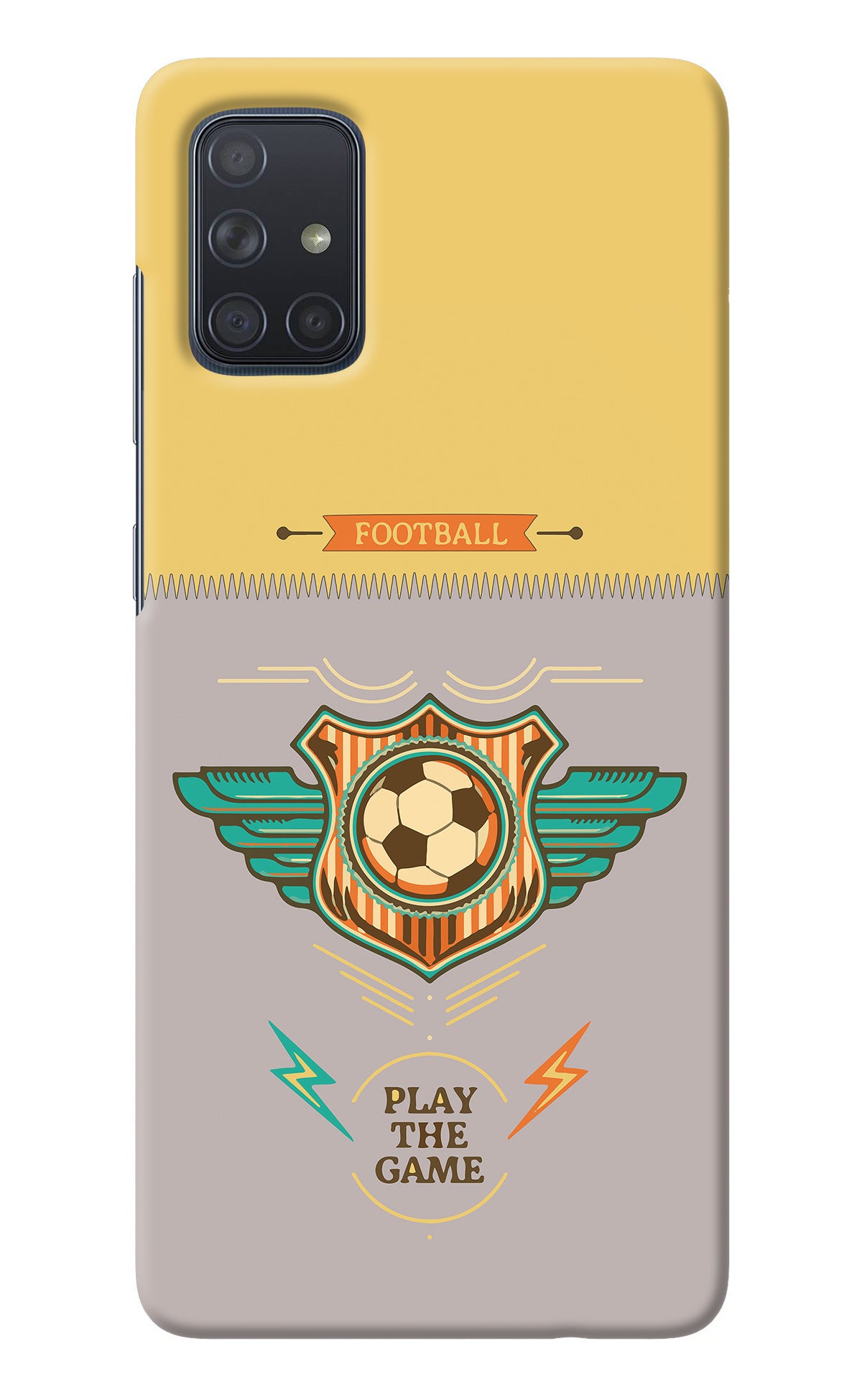 Football Samsung A71 Back Cover