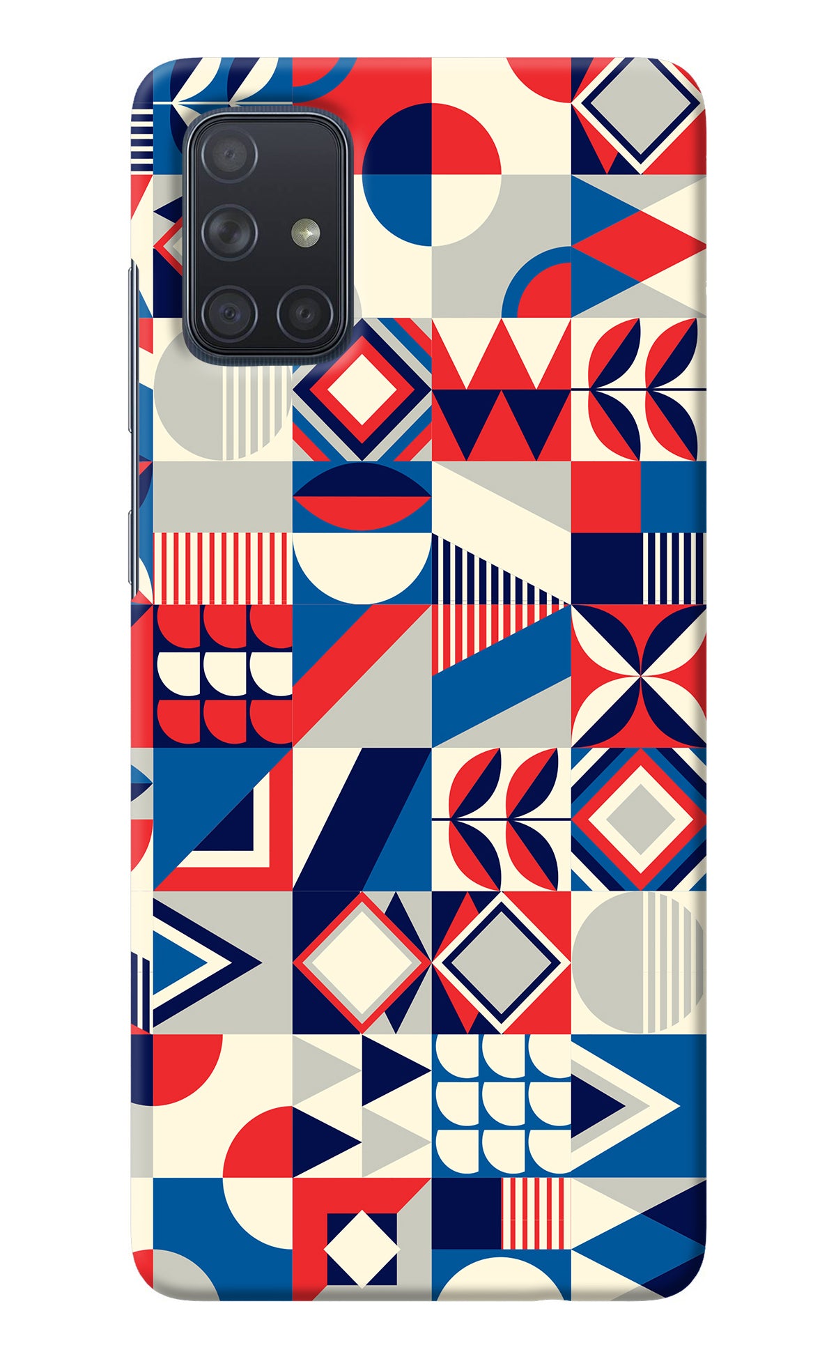 Colorful Pattern Samsung A71 Back Cover