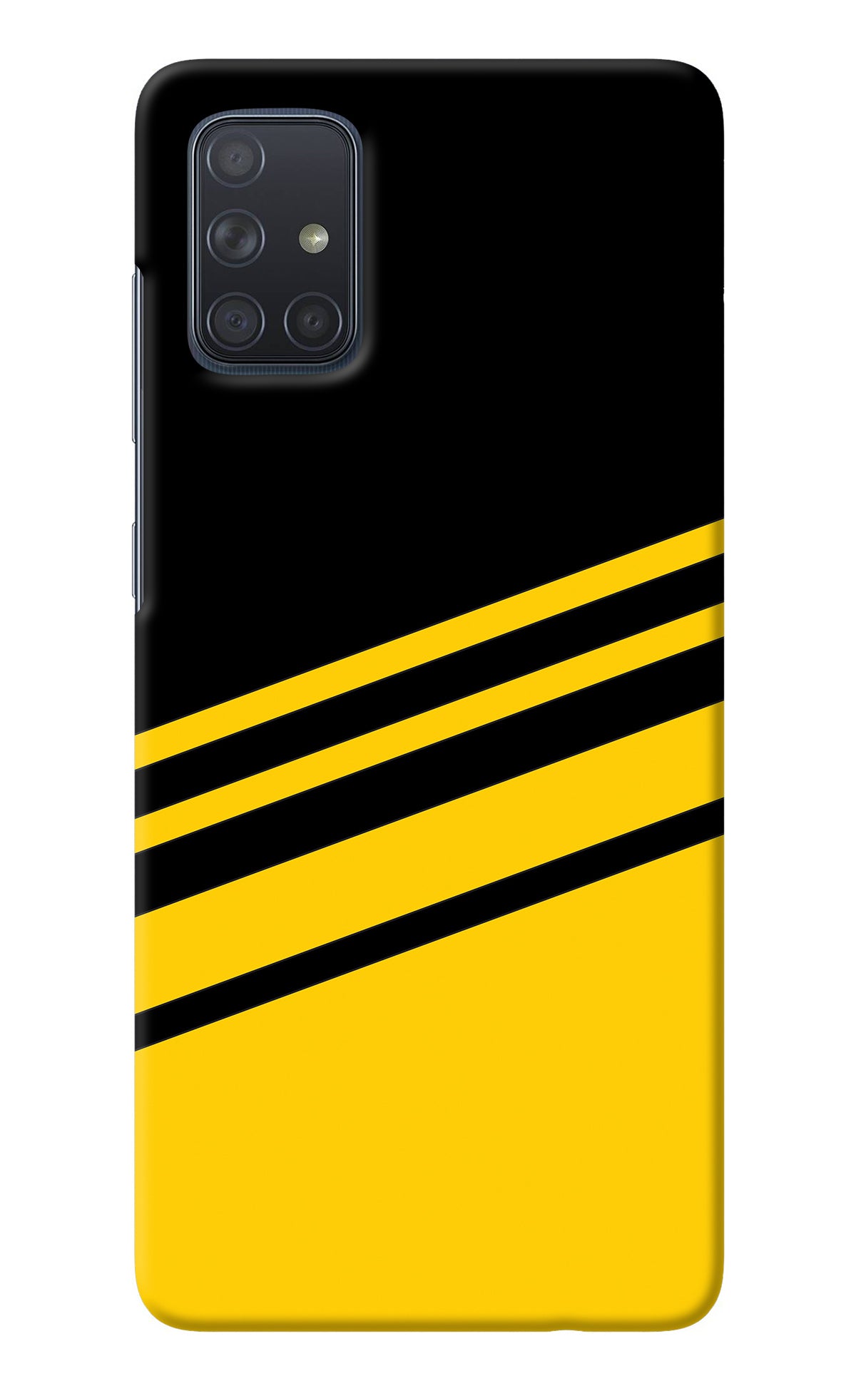 Yellow Shades Samsung A71 Back Cover