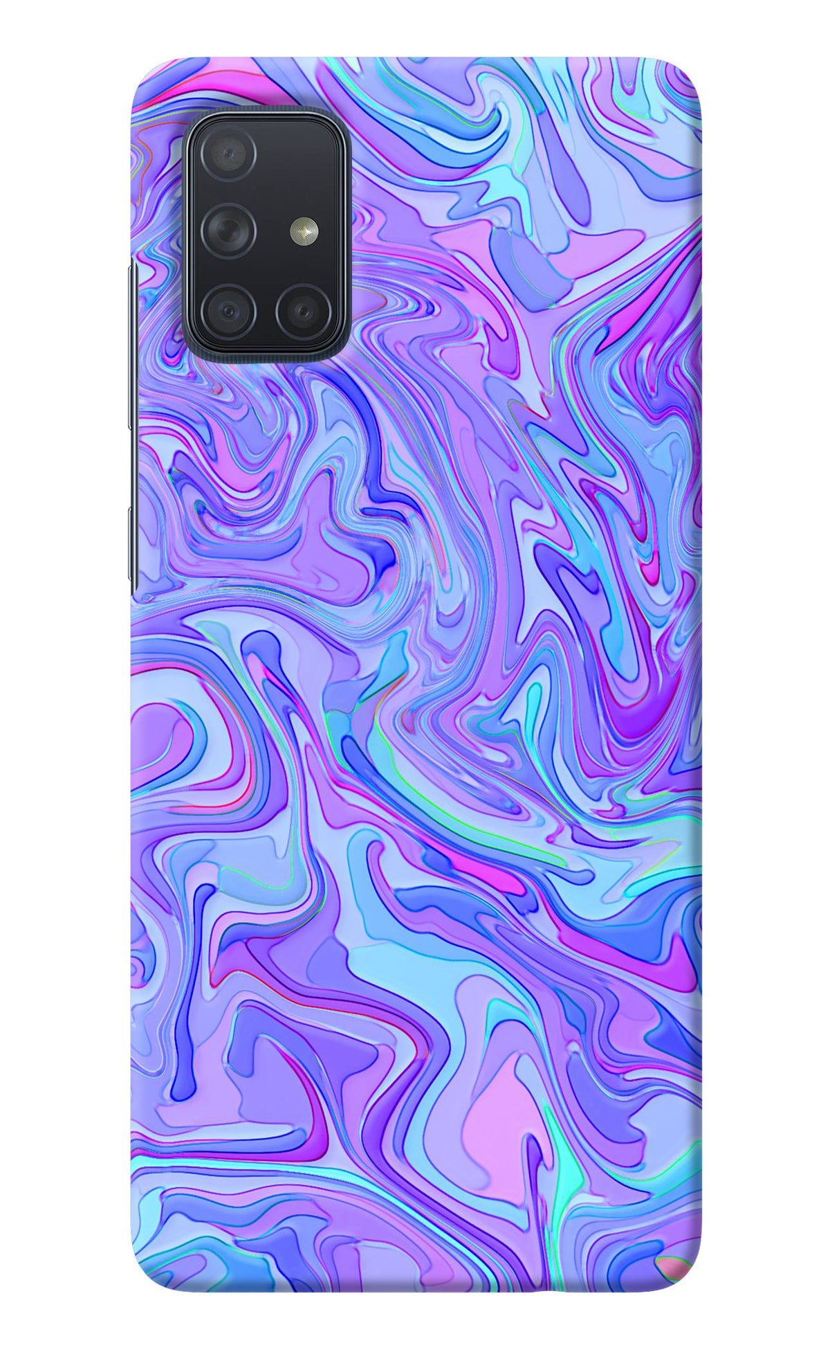 Glitter Samsung A71 Back Cover