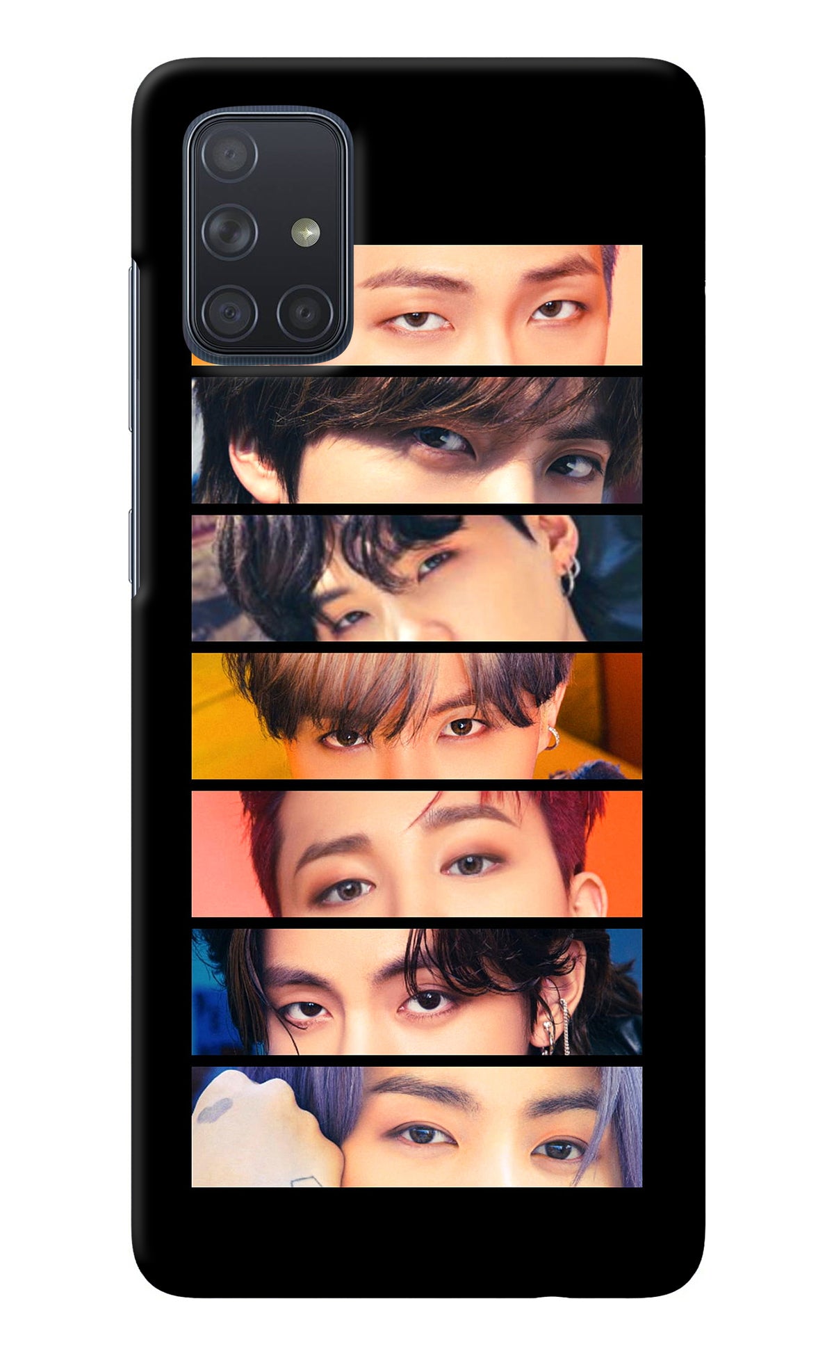 BTS Eyes Samsung A71 Back Cover