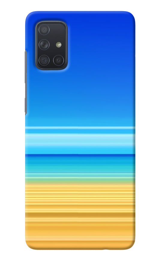 Beach Art Samsung A71 Back Cover