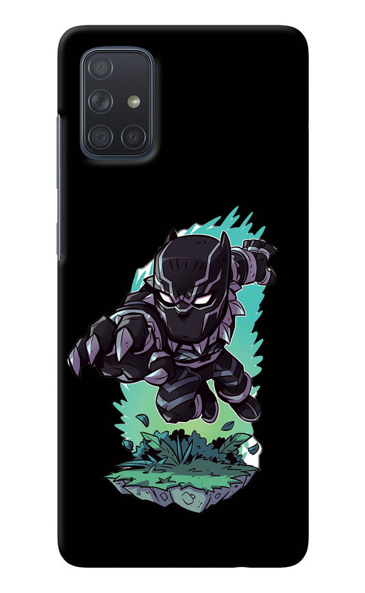 Black Panther Samsung A71 Back Cover