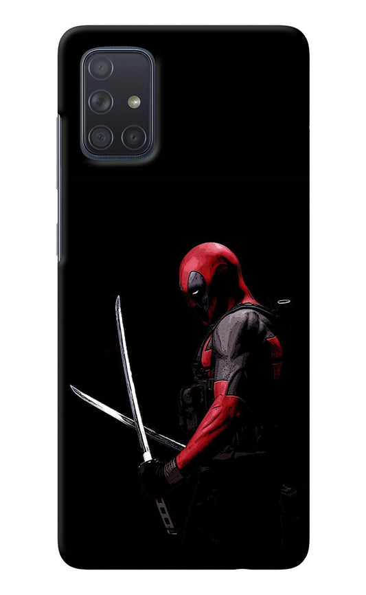 Deadpool Samsung A71 Back Cover