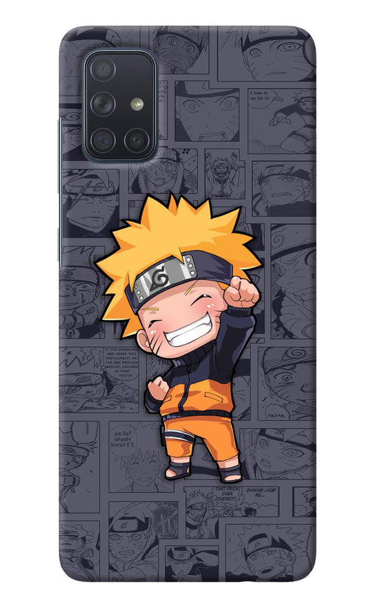 Chota Naruto Samsung A71 Back Cover