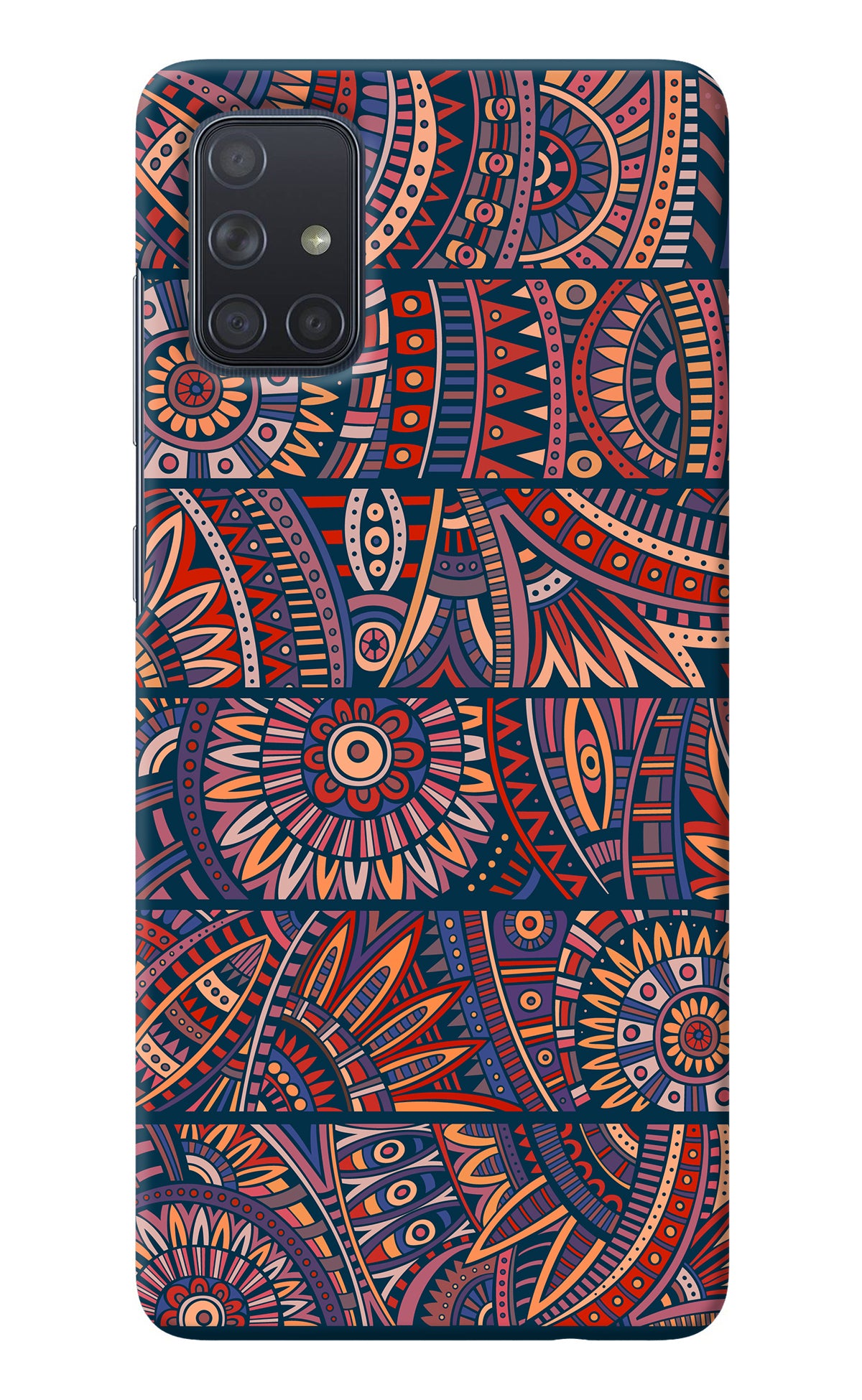 African Culture Design Samsung A71 Back Cover