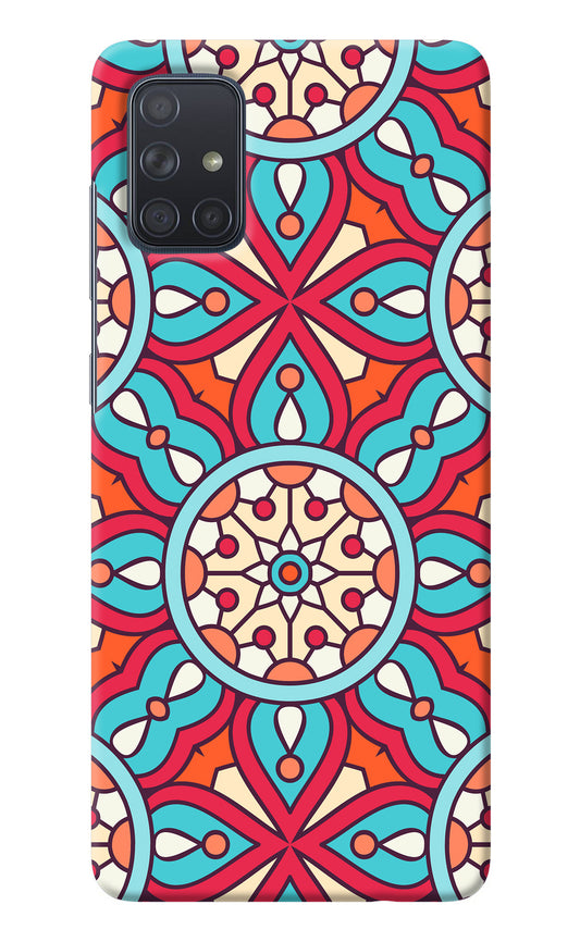 Mandala Geometric Samsung A71 Back Cover