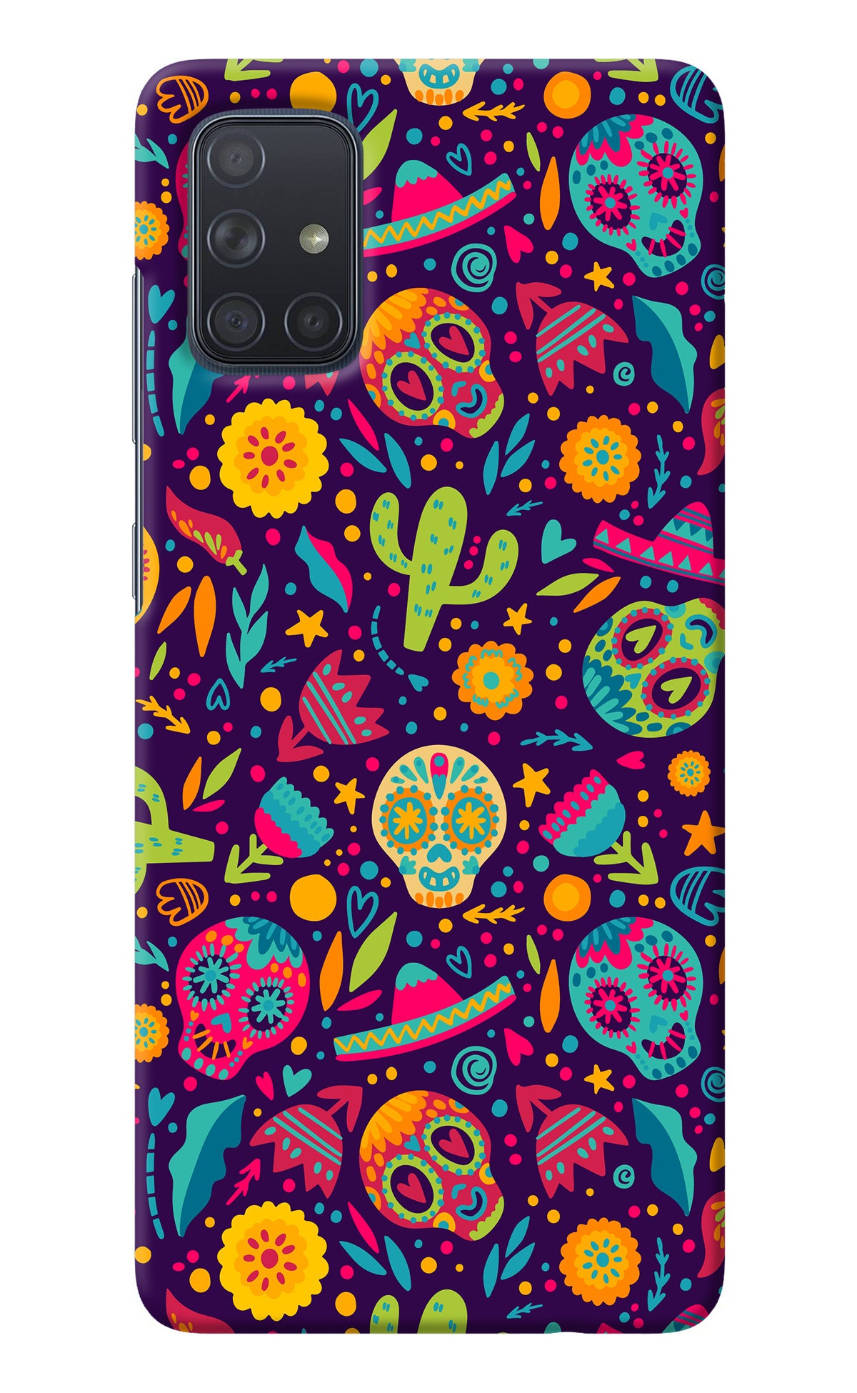 Mexican Design Samsung A71 Back Cover