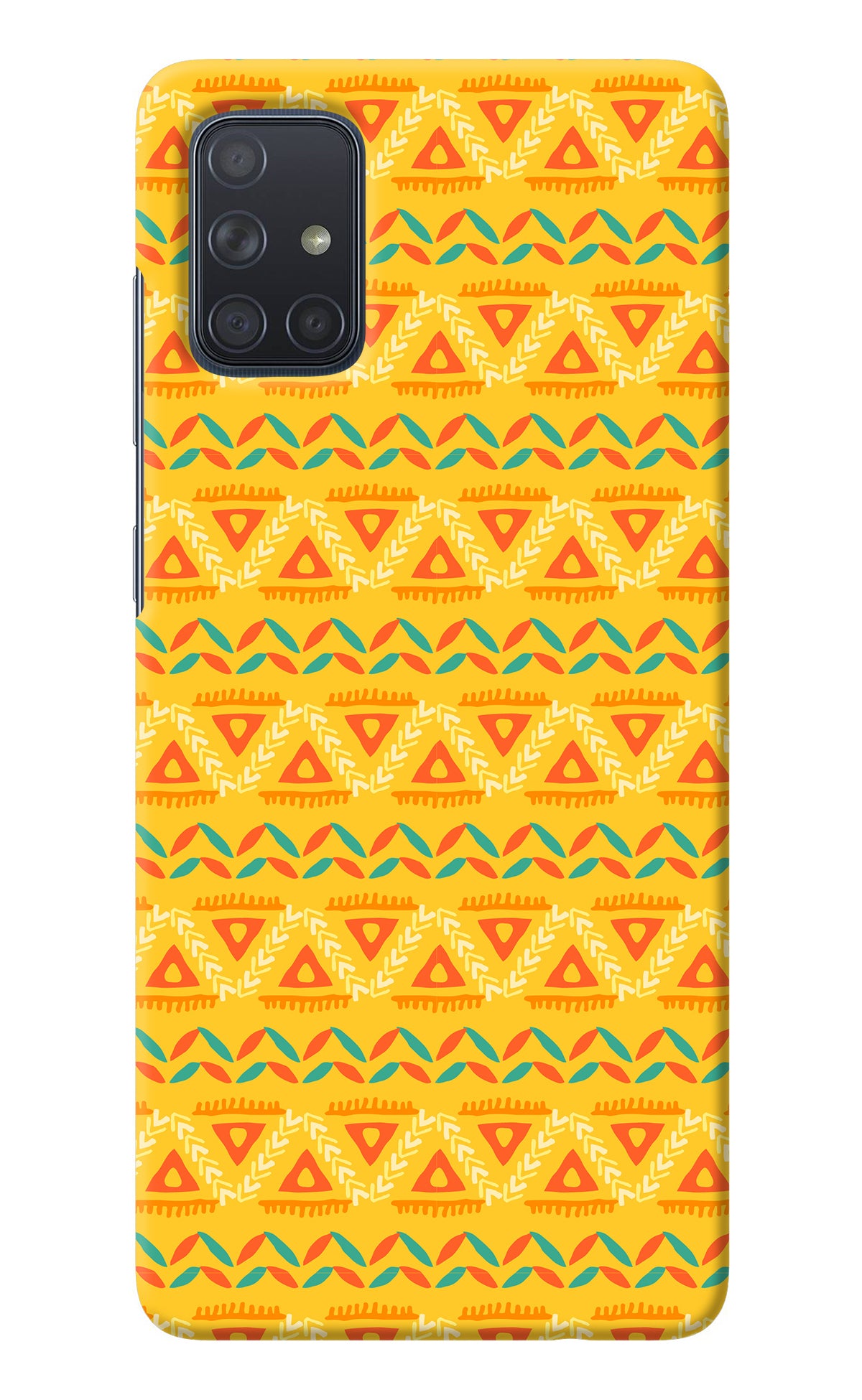 Tribal Pattern Samsung A71 Back Cover