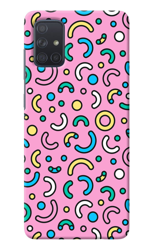 Memphis Design Samsung A71 Back Cover