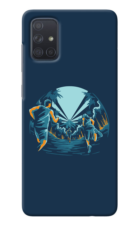 Team Run Samsung A71 Back Cover