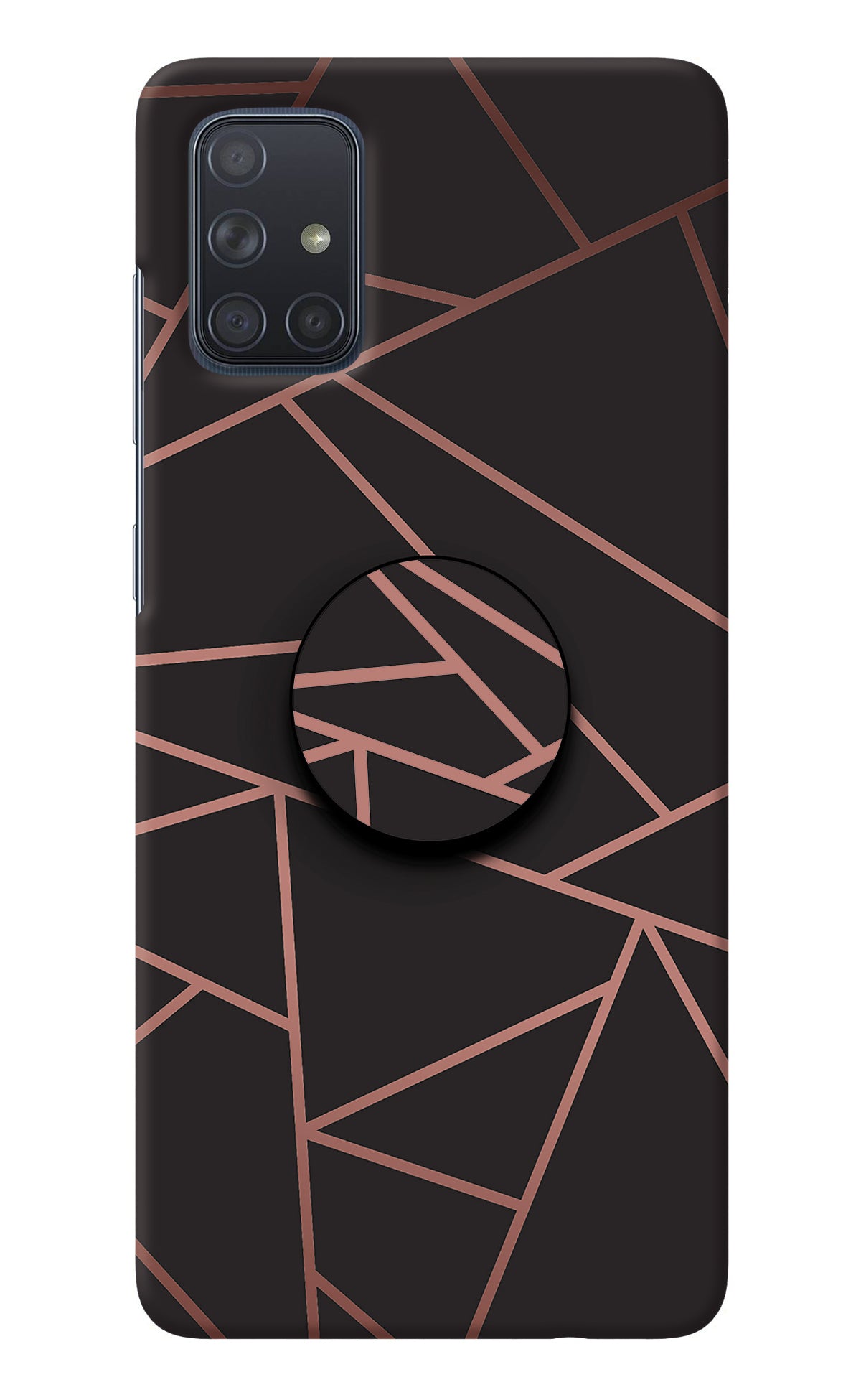 Geometric Pattern Samsung A71 Pop Case